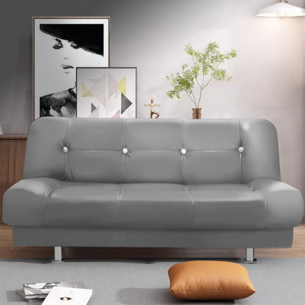 Water Resist 150CM PU Kulit Sofa Katil WARRANTY 1 YEAR & EASY CLEAN Sofa Murah / Sofa Bed /Sofa Leather/Hayes - Image 2