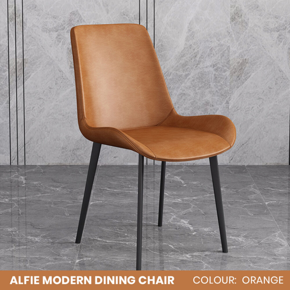 Beturn Leather Simple & Modern Dining Chair/ Kerusi Makan/Alfie Dinning chair - Image 2