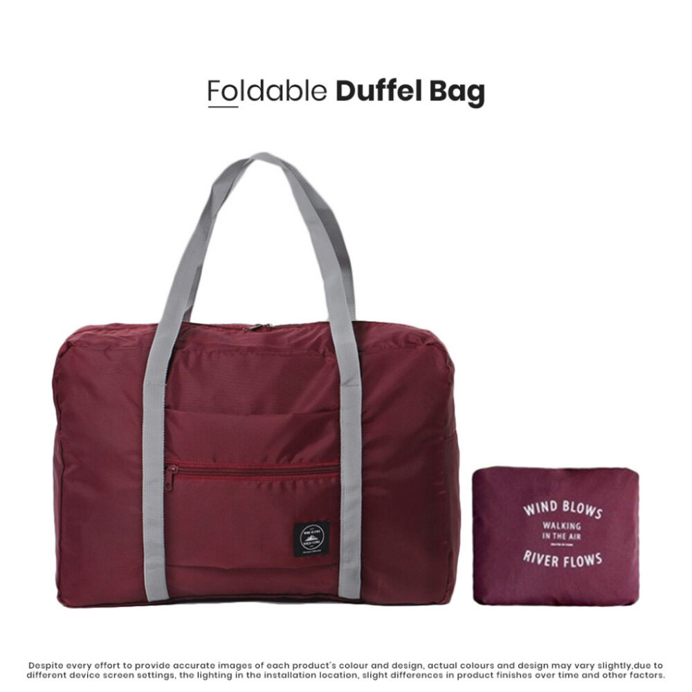 WIND BLOWS Duffel Bag Travel Bag Large Luggage Foldable Travel Bag Melancong Wind Blow - Image 2