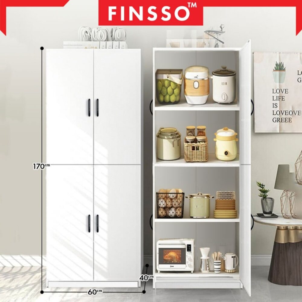 Neal's Modern Large Kitchen Cabinet with 2 Door / Rak Dapur / Almari dapur / kabinet dapur / Multipurpose - Image 6