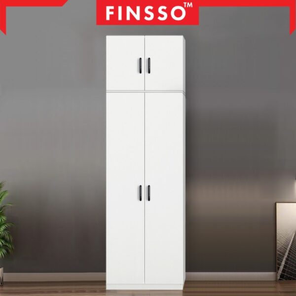 10/6/4 DOORS WARDROBE WITH SHELF / Almari baju /kabinet baju / almari baju budak /5 kaki