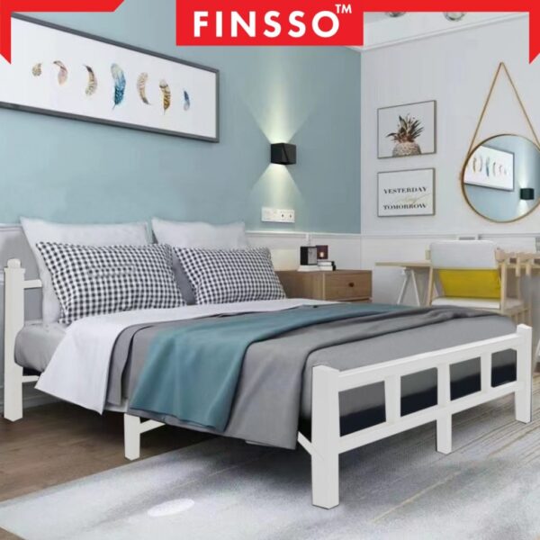 5ft Extra Tebal / Heavy Besi & High Quality Katil Besi Queen Queen Bed Frame /Katil Lipat Queen