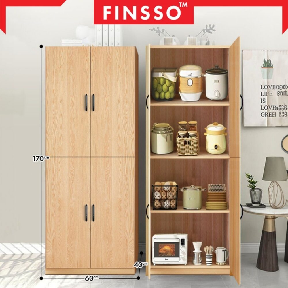 Neal's Modern Large Kitchen Cabinet with 2 Door / Rak Dapur / Almari dapur / kabinet dapur / Multipurpose - Image 7