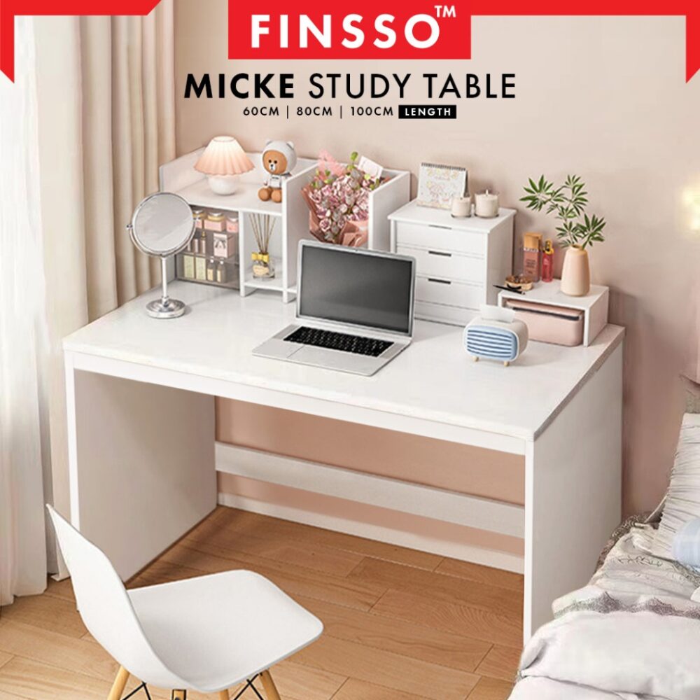 Meja belajar minimalist Micke study table / meja study kanak-kanak - Image 2