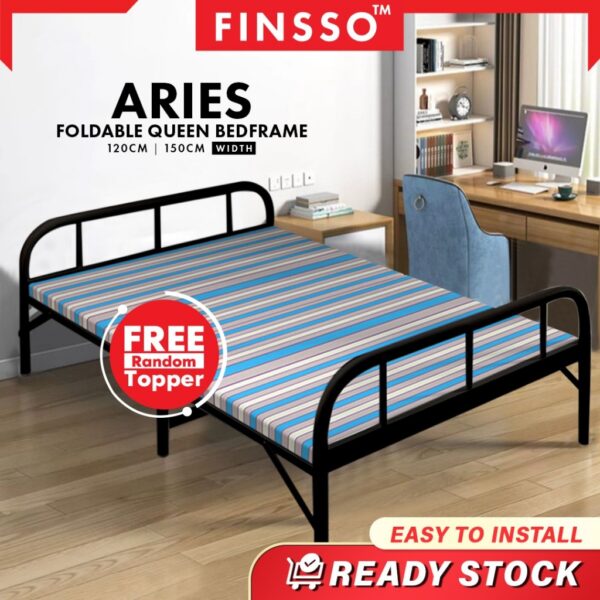 5ft Extra Tebal / Heavy Besi & High Quality Katil Besi Queen Queen Bed Frame /Katil Lipat Queen
