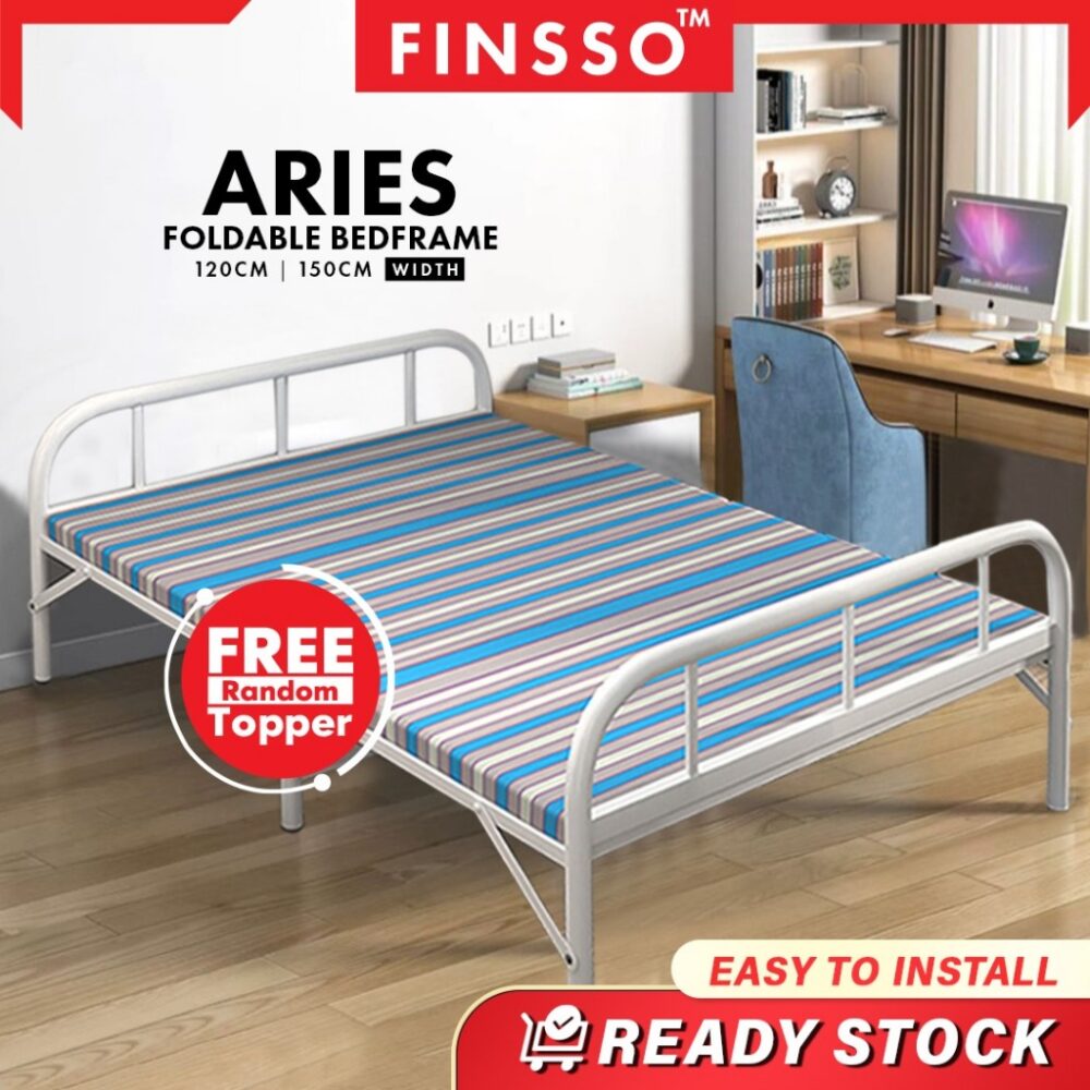 5ft Extra Tebal / Heavy Besi & High Quality Katil Besi Queen Queen Bed Frame /Katil Lipat Queen