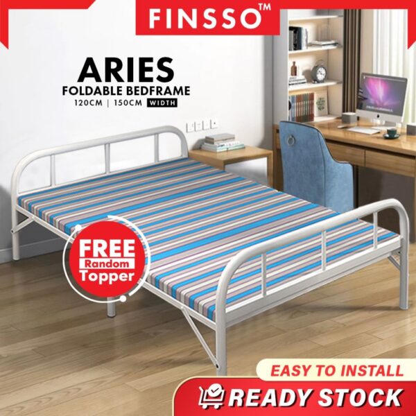 5ft Extra Tebal / Heavy Besi & High Quality Katil Besi Queen Queen Bed Frame /Katil Lipat Queen