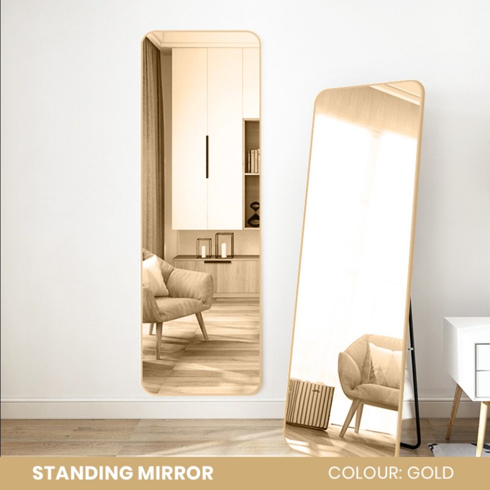Big Size Mirror | Floor Standing Mirror Full Body Mirror / cermin panjang / cermin solek - Image 2