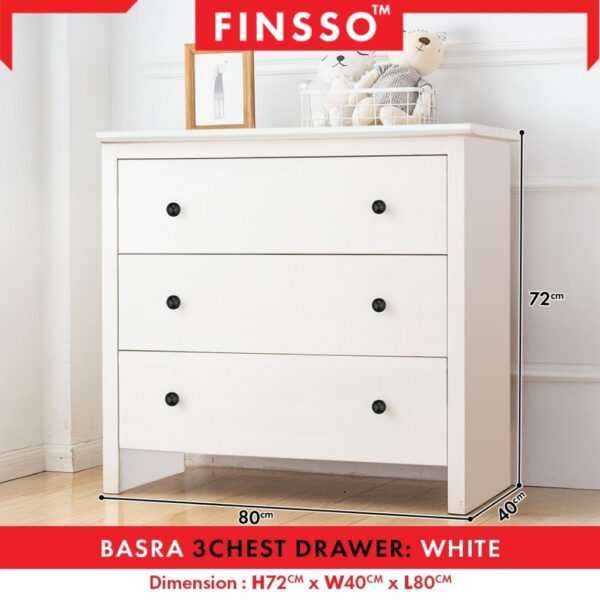 SNOW SERIES Chest Drawer Storage Drawer /Drawer baju Laci / almari baju / wardrobe