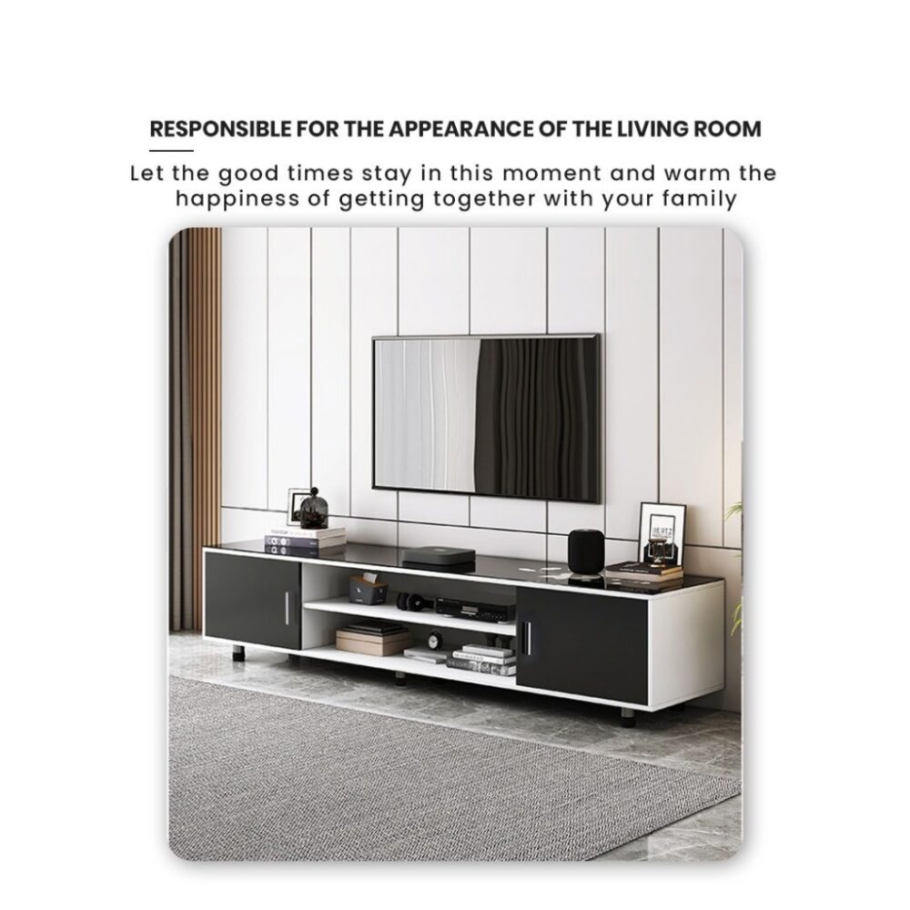 Kimberly 6 feet TV Cabinet - Image 5