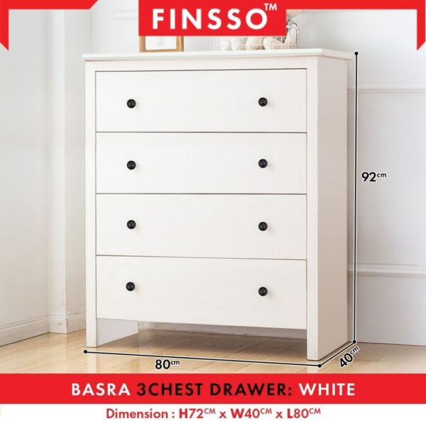 SNOW SERIES Chest Drawer Storage Drawer /Drawer baju Laci / almari baju / wardrobe