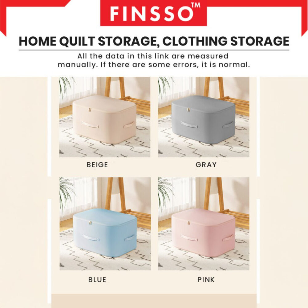 Ultra Space Saving Storage Box With Zipper, Space Bags for Travel/Kotak Simpan,Waterproof - Image 3