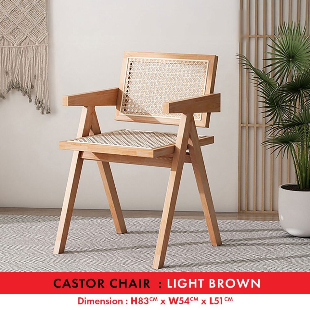 Marson Solid wood Dining Table 120x60cm / Dining Set with 4 Chairs/Dining chair - Image 2