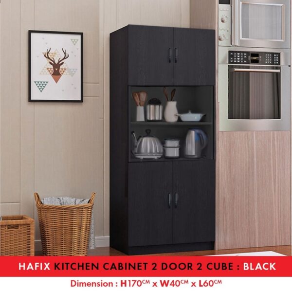 Fella Modern High Gloss kitchen cabinet with Gloss Surface / kabinet bawah table top