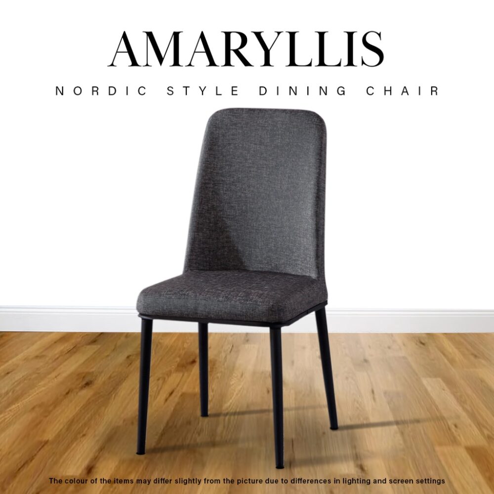 AMARYLLIS NORDIC STYLE DINING CHAIR - Image 2