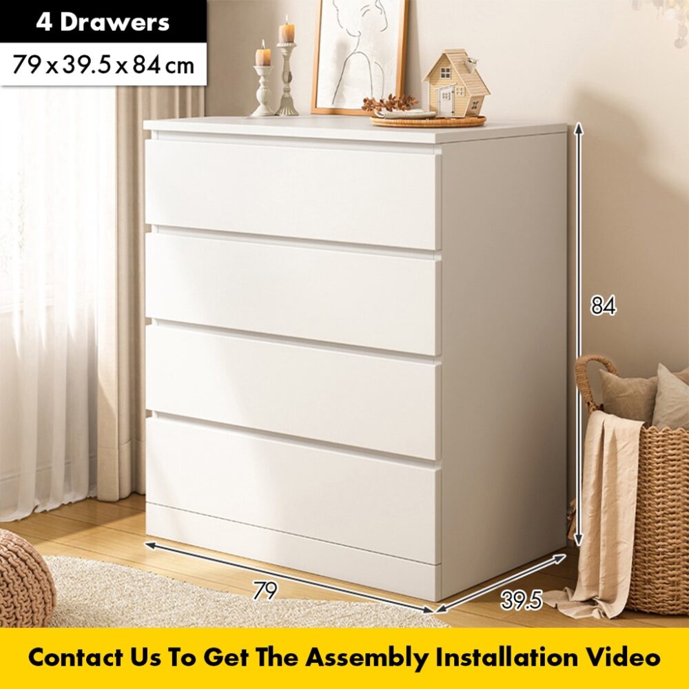 SNOW SERIES Chest Drawer Storage Drawer /Drawer baju Laci / almari baju / wardrobe