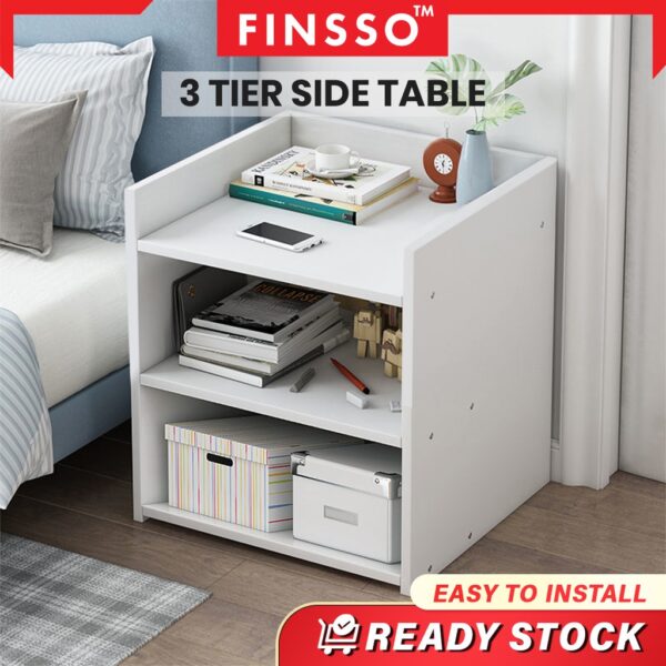 GION Modern side table meja kecil BedSide Table / side table with 1 drawer / side table with 2 drawer