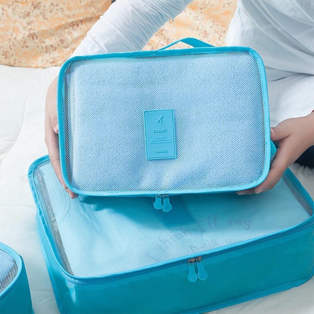 6 in 1 Travel Organizer Waterproof Pouch Bag Multipurpose Storage - Image 6