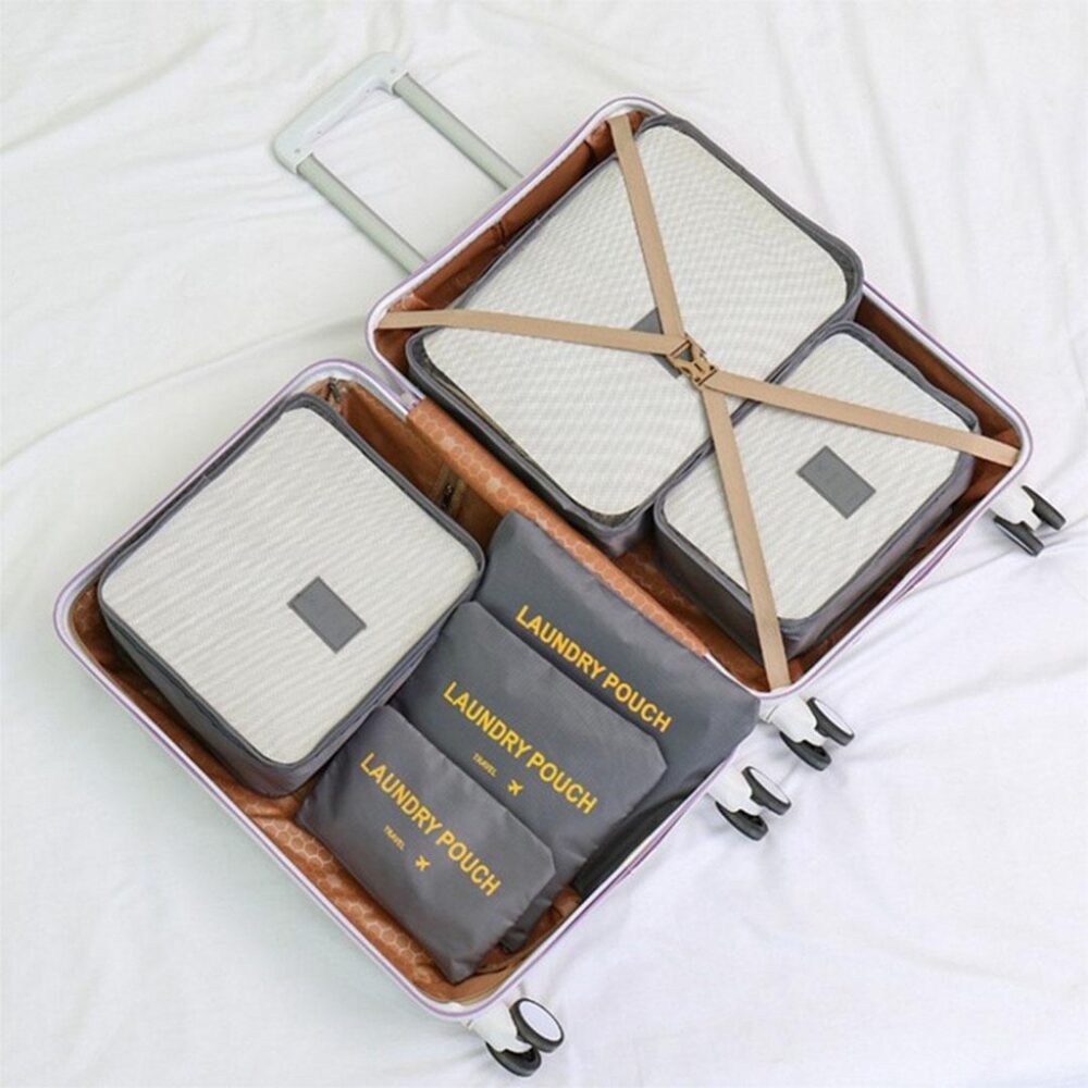 6 in 1 Travel Organizer Waterproof Pouch Bag Multipurpose Storage - Image 5