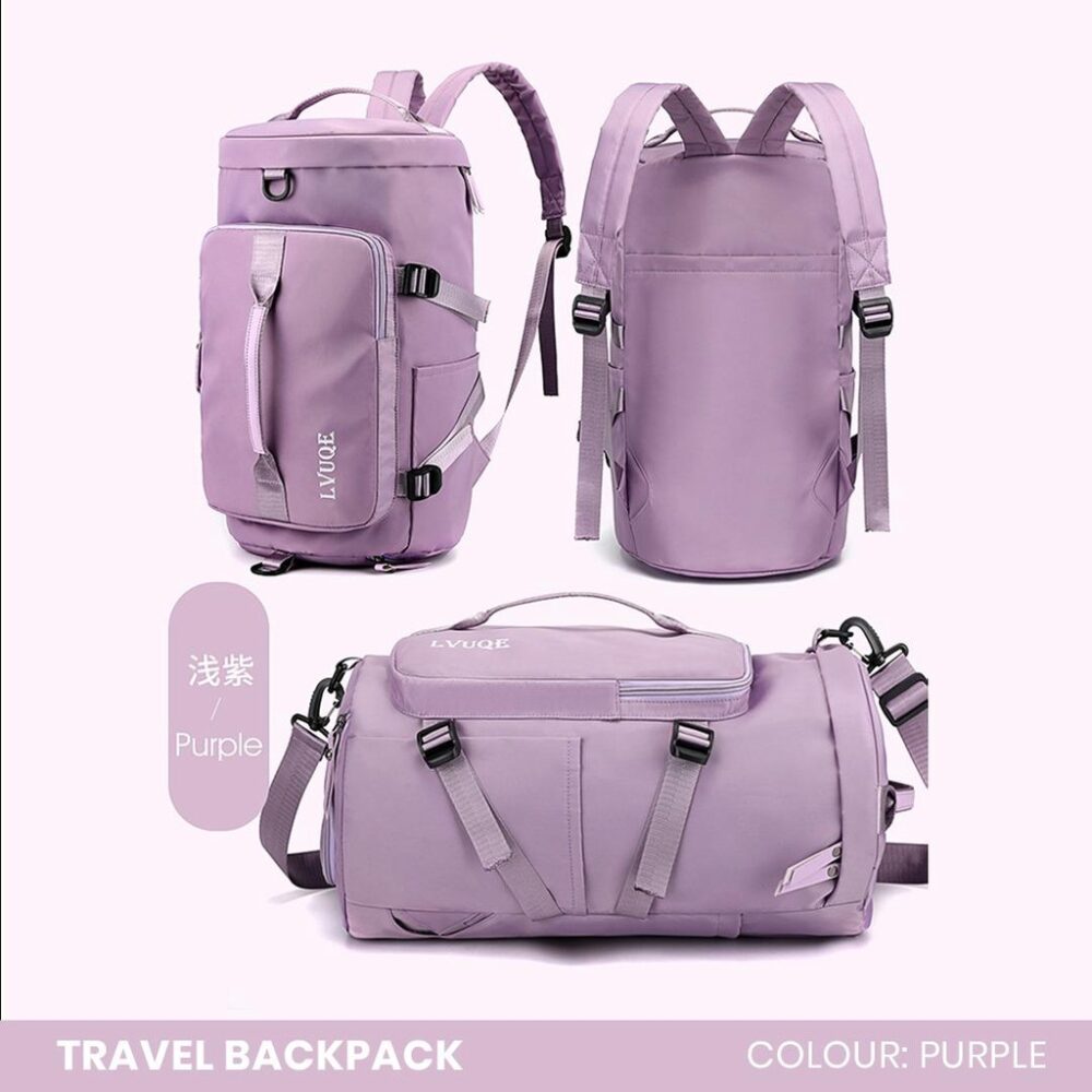 Travel Bag Backpack Women's Bag Hiking Bag Hand Carry Bag Sling Bag - Image 2