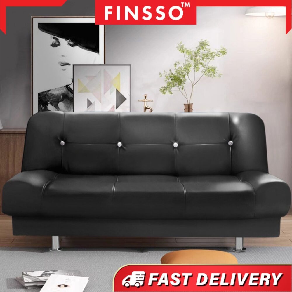 Water Resist 150CM PU Kulit Sofa Katil WARRANTY 1 YEAR & EASY CLEAN Sofa Murah / Sofa Bed /Sofa Leather/Hayes - Image 2