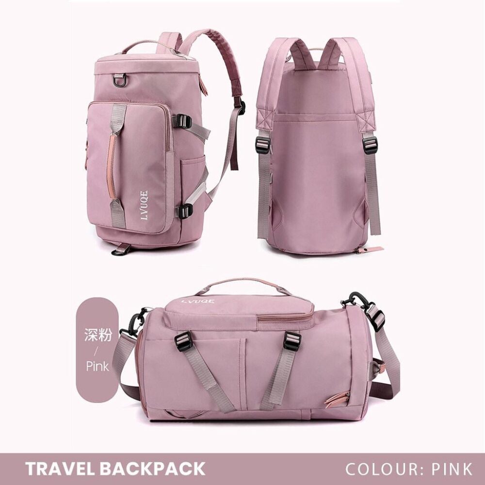 Travel Bag Backpack Women's Bag Hiking Bag Hand Carry Bag Sling Bag - Image 2
