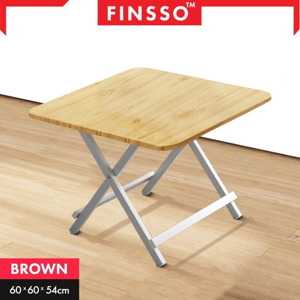 DEODRA Foldable Table 60 * 60 *57 cm Height/ Outdoor Picnic Table / Meja kecil / Meja kanak-kanak / Meja Lipat