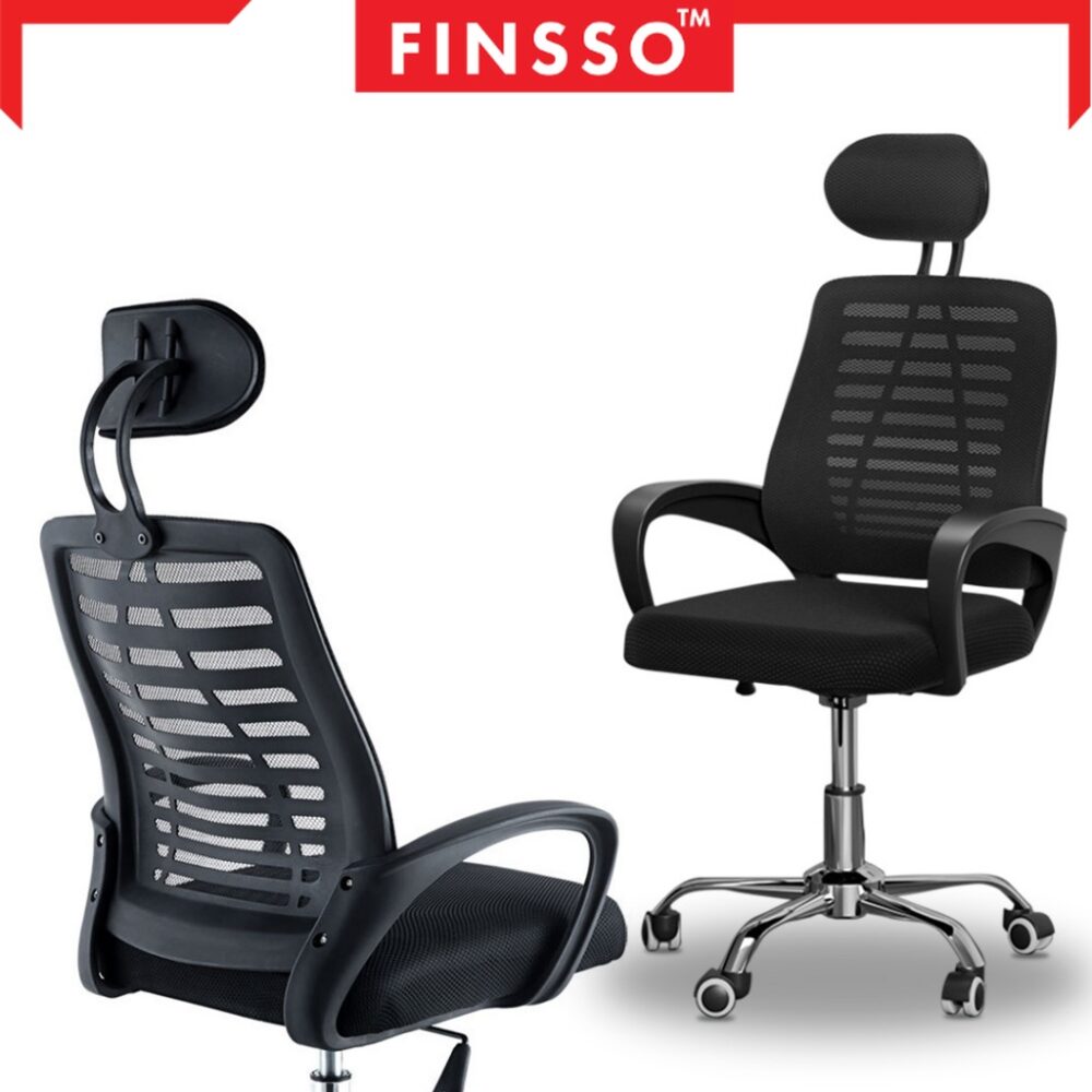 High Mesh Back Office Chair/ Adjustable Office Chair With Caster Wheels/OC- 948 LARGE - Image 2