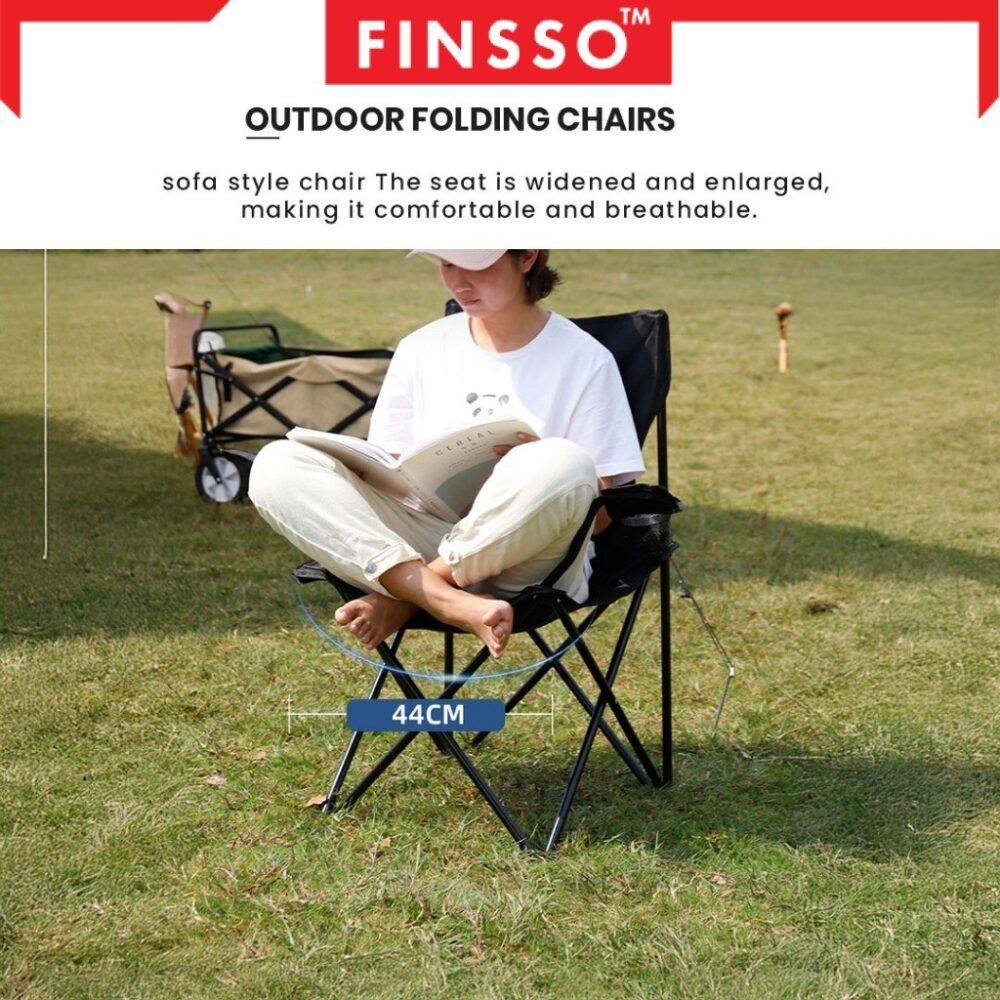 OLEA Camping Chair/ Folding Chair Outdoor And Indoor Use Folding healing chair - Image 2