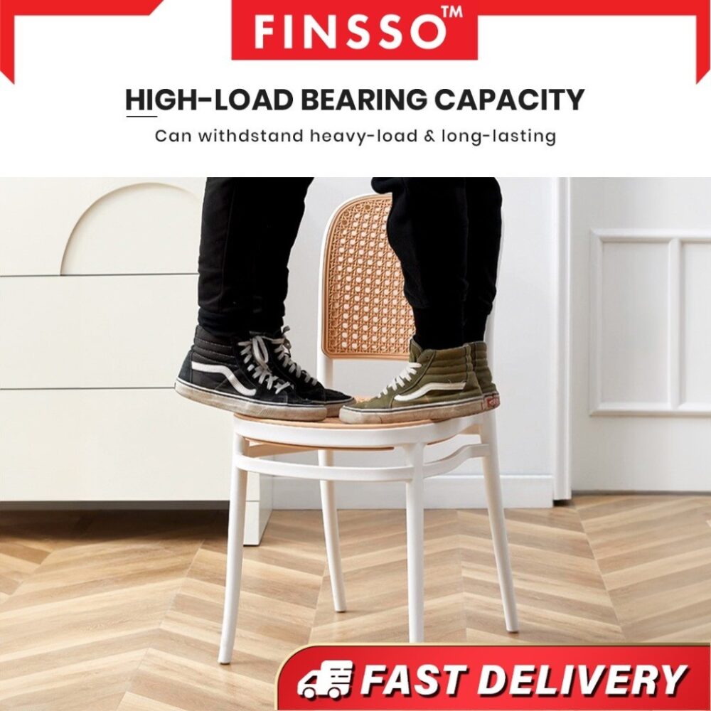 Caspia Nordic rattan chair PP Chair Plastic Chair - Image 5