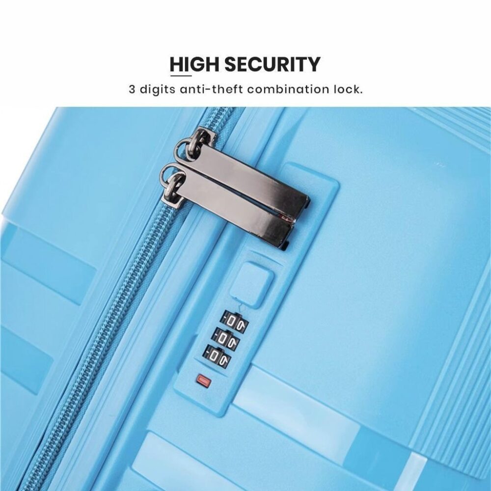 10yrs Warranty Canna Travel Luggage 20/24 inches PP Material Unbreakable Luggage Bags - Image 5