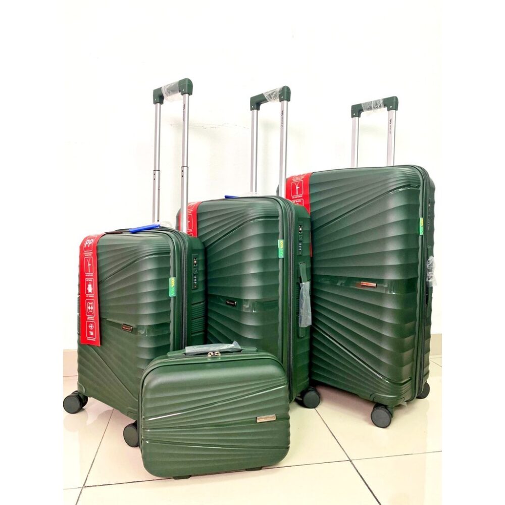 10yrs Warranty Pieris Travel Luggage 14''/20''/24'' inches PP Material Unbreakable Luggage Bags - Image 6