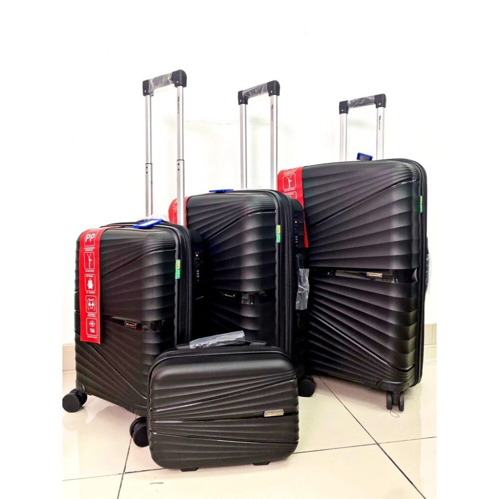 10yrs Warranty Pieris Travel Luggage 14''/20''/24'' inches PP Material Unbreakable Luggage Bags - Image 5