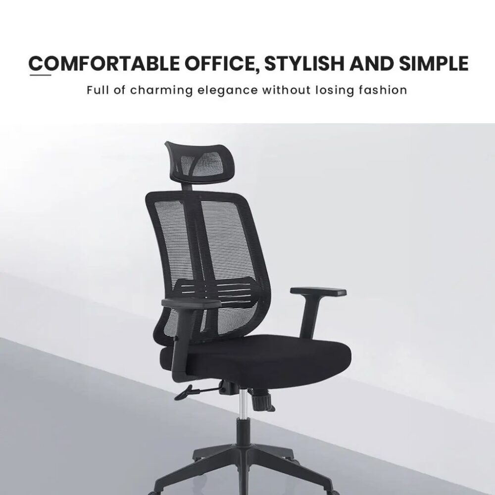Memory Foam + Heavy Duty ergonomic office chair suitable for 100kg and above [Model:320 ] - Image 3