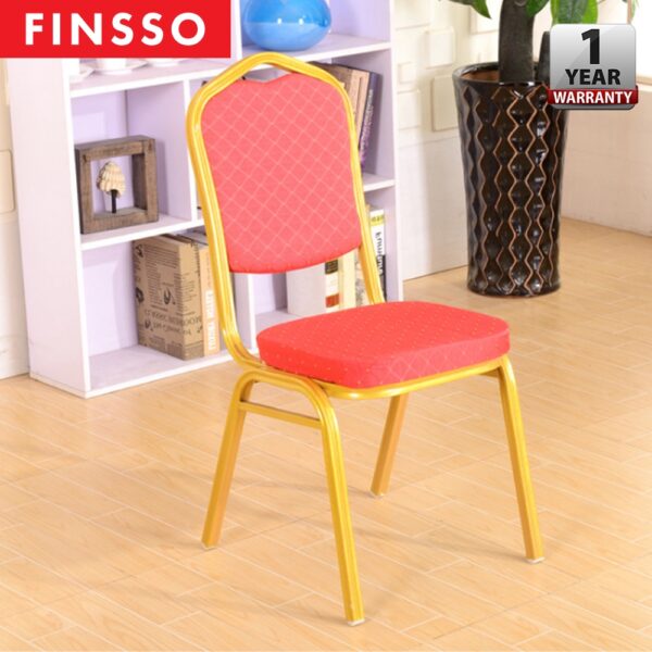 Classy Elegant Multi Usage Golden Plated Banquet Chair