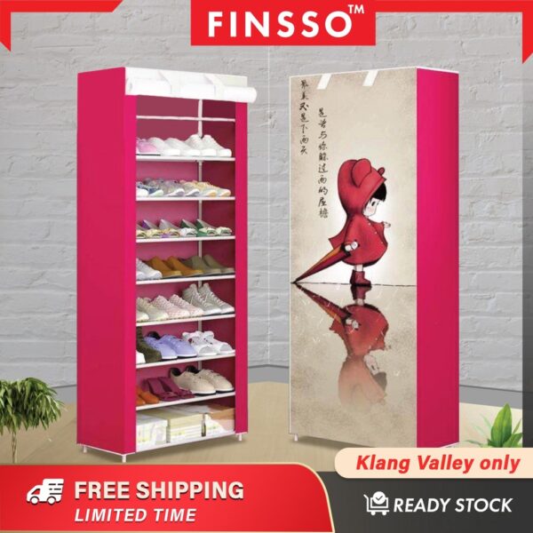 10 TIER SHOE RACK WARDROBE