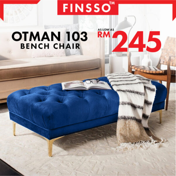 Otman Sofa 103 Simple and Domain Ottoman Bench Chair