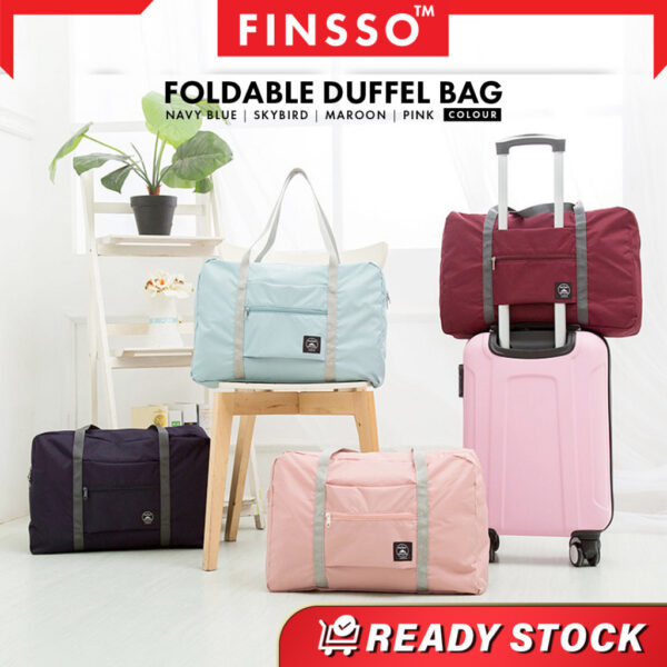 WIND BLOWS Duffel Bag Travel Bag Large Luggage Foldable Travel Bag Melancong Wind Blow