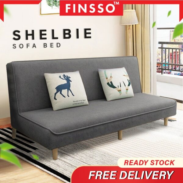 Shelby Durable Foldable Sofa Bed /Sofa 2 / 3 / 4 Seater / Sofa Murah /Sofa Lipat