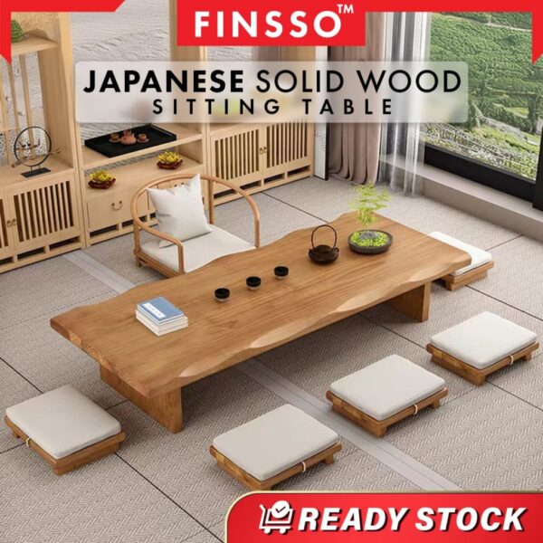 Japanese Solid Wood Dining Table