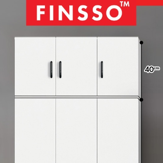 10/6/4 DOORS WARDROBE WITH SHELF / Almari baju /kabinet baju / almari baju budak /5 kaki