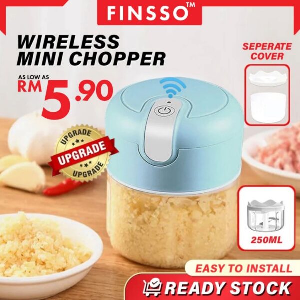 Mini blender SIZE 250ML + 100 ML WIRELESS Mini Blender / Pengisar Serbaguna /Mini Blender