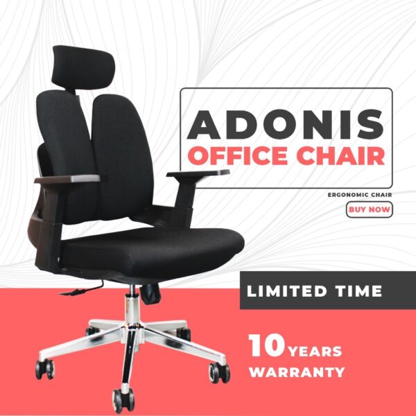 10 Years Warranty916 HYACINTH ADONIS PREMIUM OFFICE CHAIR (BEST QUALITY)