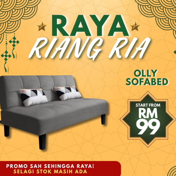 3-in-1 Foldable Canvas Sofa Bed – Save Space, Sleep Comfortably