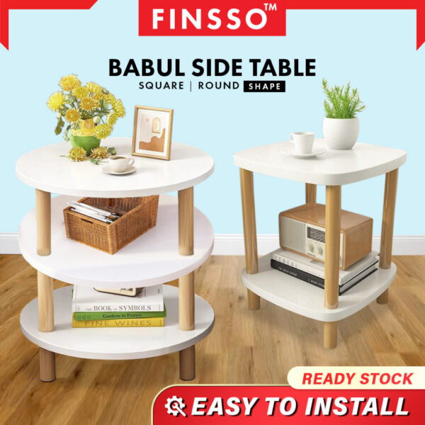 Babul Small Coffee Table BedSide Table Small Table Corner Table Movable Household Tea Table