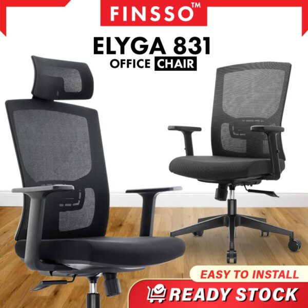 Memory Foam + Heavy Duty Office chair suitable for 100kg and above / ergonomic office chair