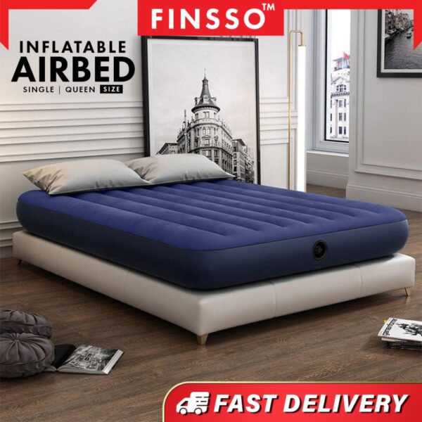 Tilam Angin Air bed Mattress Thick 25cm with Dura-Beam Standard Fiber Tech Technology + pump