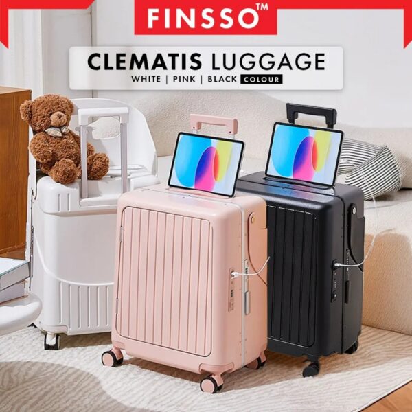 Suitcases Hardside 20 Inch Luggage With Child Seat Lockable 4- Spinner Wheels TSA Approved Lock Travel Suitcase