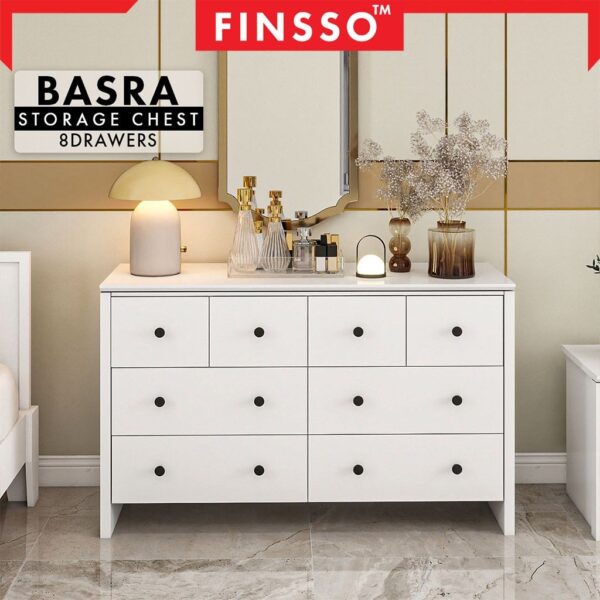 Kabinet Multi-Function 8 Drawers | Chest Drawers Storage | Display Cabinet | Basra