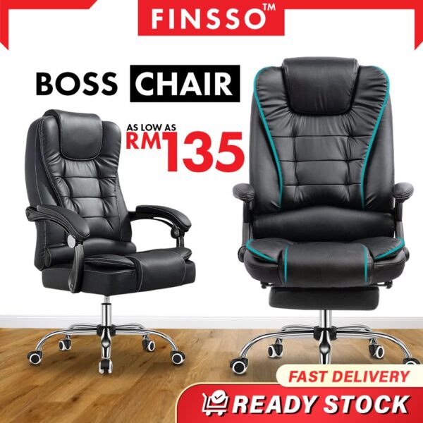 Black PU Leather High Back Executive Office Chair / Director Chair/ Gaming chair